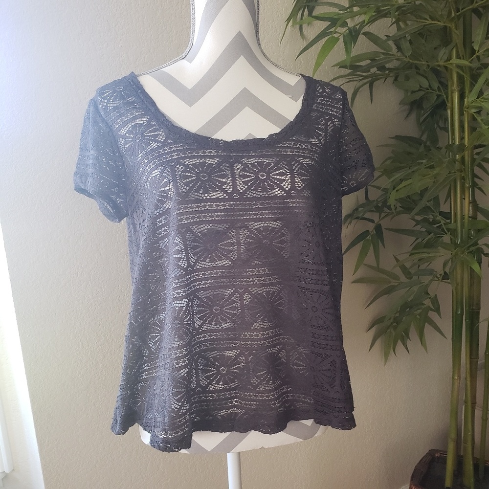 Flowy Lace Top